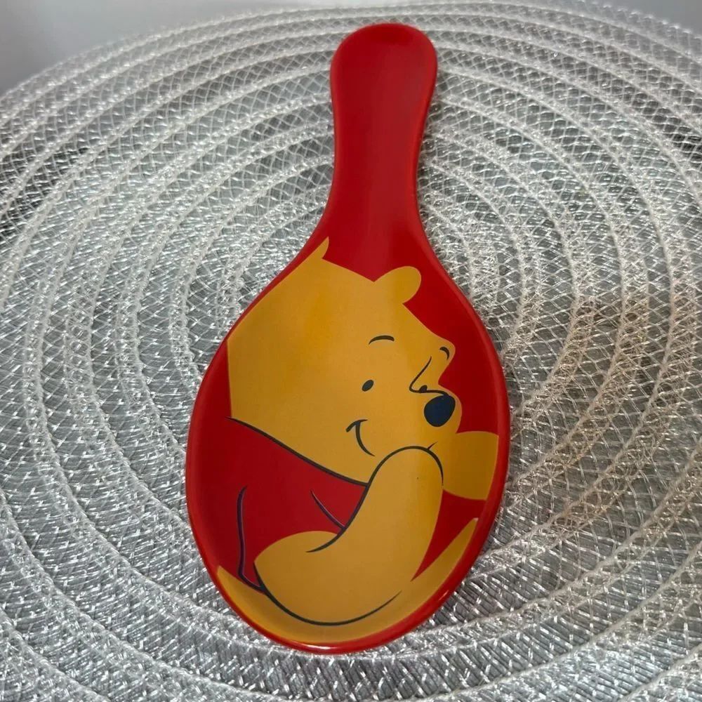 Disney Winnie The Pooh Spoonrest Red and Yellow NWT